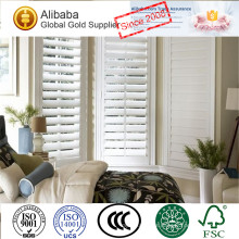 Top10 Best Selling Cheap Price Customised White Coated 89Mm Wood Plantation Shutters